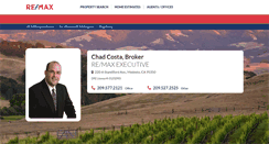 Desktop Screenshot of chadcosta.com
